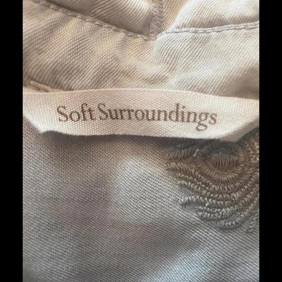 Soft Surroundings Embroidered Dress - Size S - Picture 9 of 12